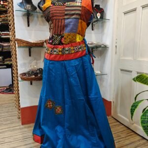 Very Sofisticated Banzara style single color Skirt with unique border.